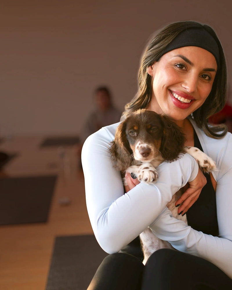 Puppy Yoga and Puppy Pilates classes by The Puppy Sphere